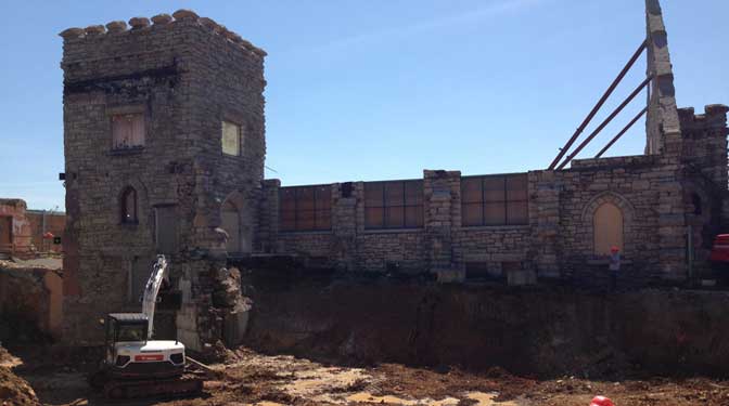 Selective Demolition Westport Church