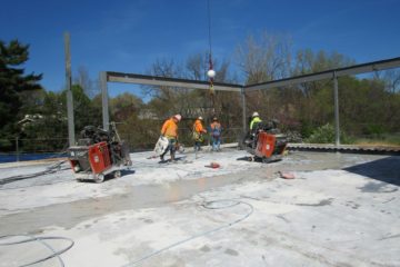 Structural Concrete Slab Removal