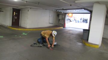 Concrete Pour Back Kansas City