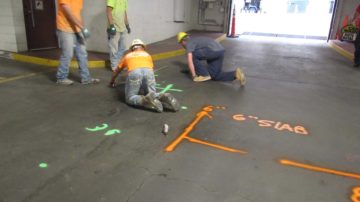 Concrete Pour Back Kansas City