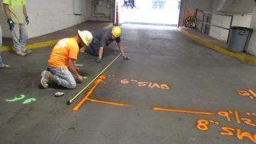 Concrete Pour Back Kansas City