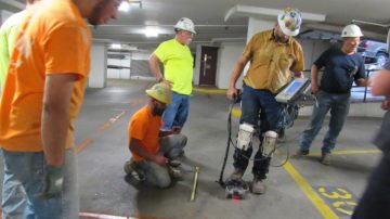 Concrete Pour Back Kansas City