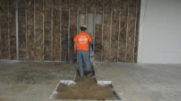 Concrete Pour Back Kansas City