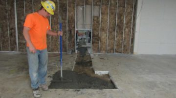 Concrete Pour Back Kansas City