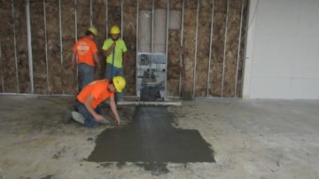 Concrete Pour Back Services